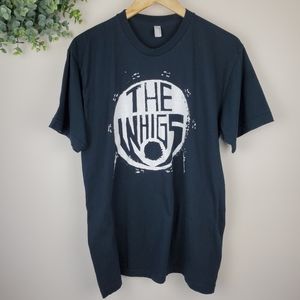 3/$20 The Whigs Black White Graphic Tee Large